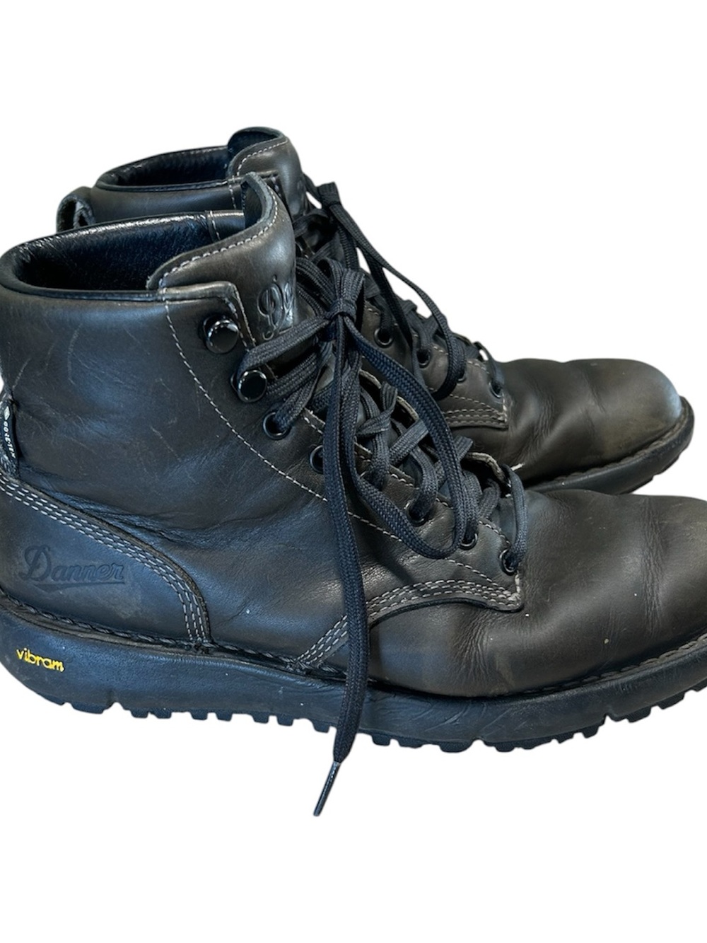 Danner Logger 917 GTX Charcoal Grey Leather Waterproof Hiking Boots Women's 8.5 - Picture 2 of 6